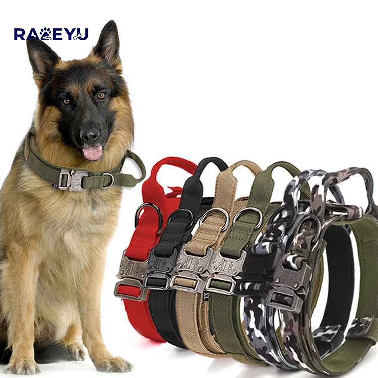 Border Region Pet Collars Military Dog Collars Training Collars for Medium and Large Dogs Standardized and Thickened